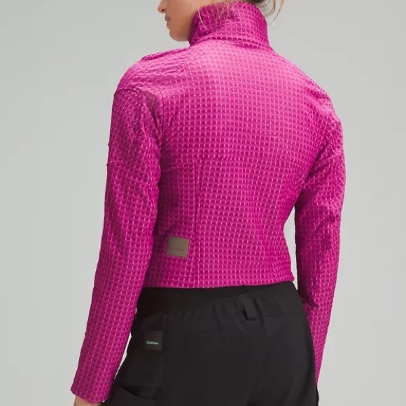 Water-🩷Repellent Fleece Hiking Jacket NWT🩷pink/berry ! Very soft ! Size 8 - Picture 2 of 16